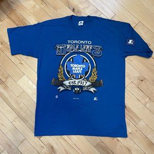 Vintage 1992 Toronto Maple Leafs T-shirt NWOT Single Stitch